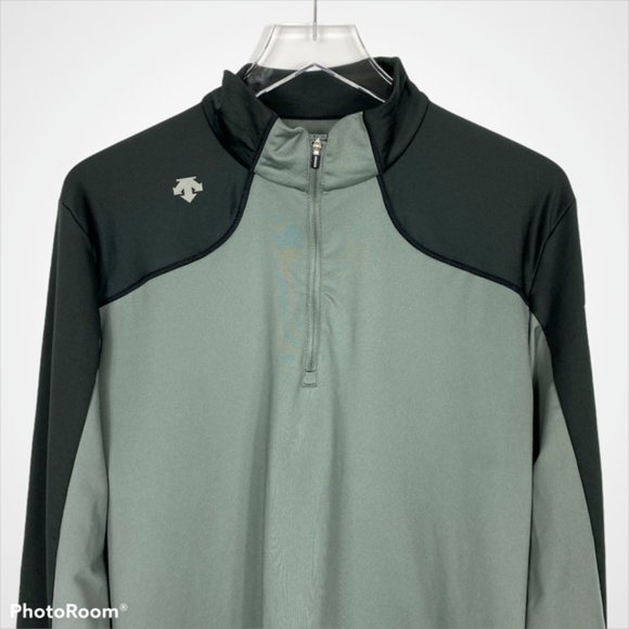 Descente 1/4 Zip Mid Layer Pullover | S - Picture 3 of 8